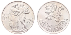 Stříbrné mince ČSSR/ČSFR 1953 - 1993