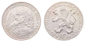 Stříbrné mince ČSSR/ČSFR 1953 - 1993