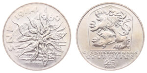 Stříbrné mince ČSSR/ČSFR 1953 - 1993