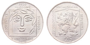 Stříbrné mince ČSSR/ČSFR 1953 - 1993