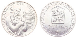 Stříbrné mince ČSSR/ČSFR 1953 - 1993