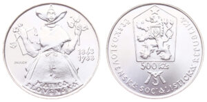 Stříbrné mince ČSSR/ČSFR 1953 - 1993