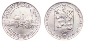 Stříbrné mince ČSSR/ČSFR 1953 - 1993